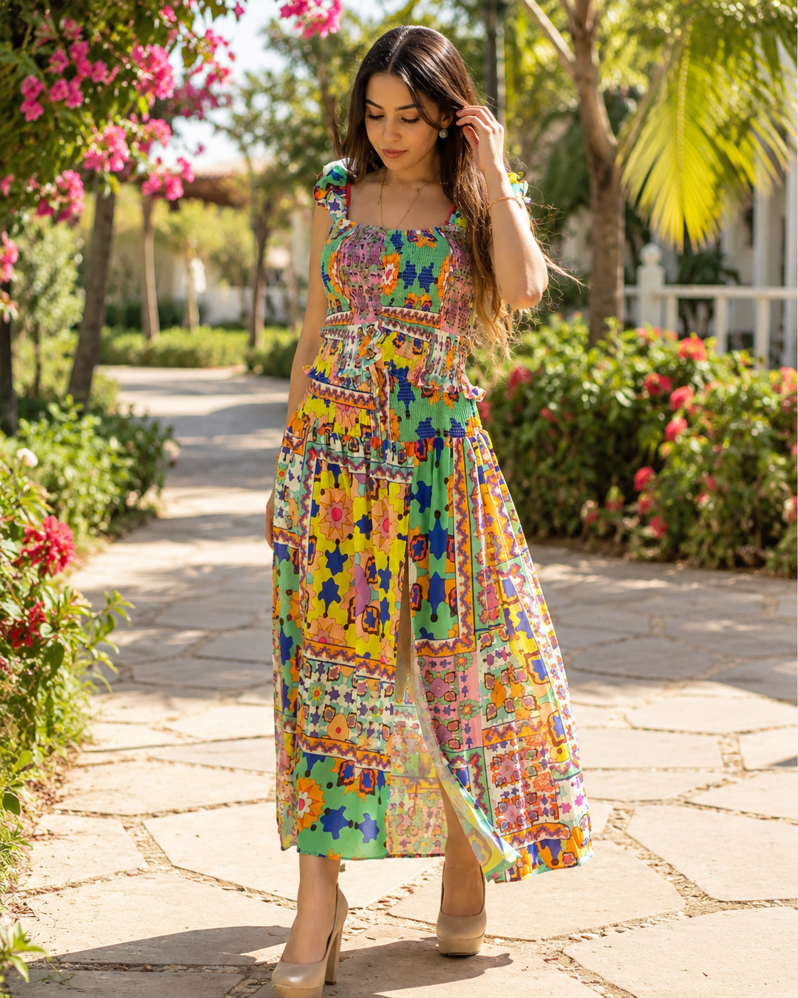 Colorful Print Summer Set