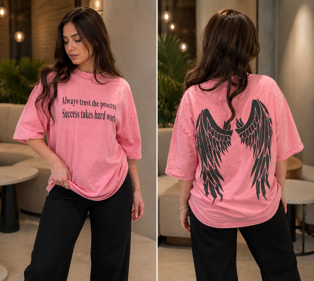 Angel Wings Oversized T-Shirt