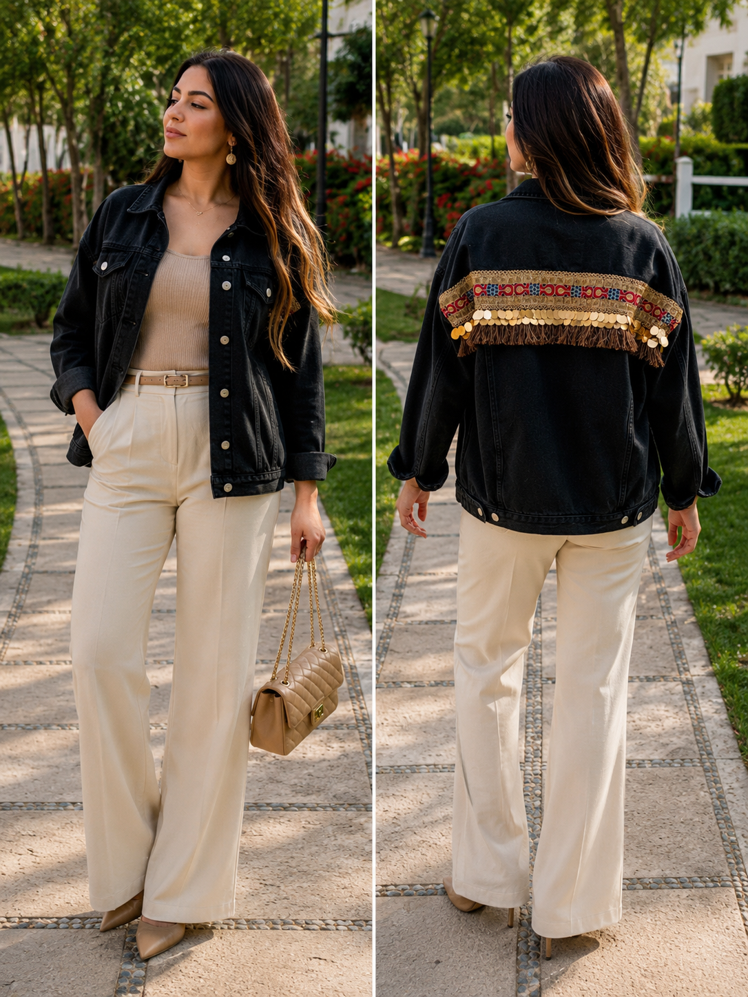 Embroidered Denim Jacket