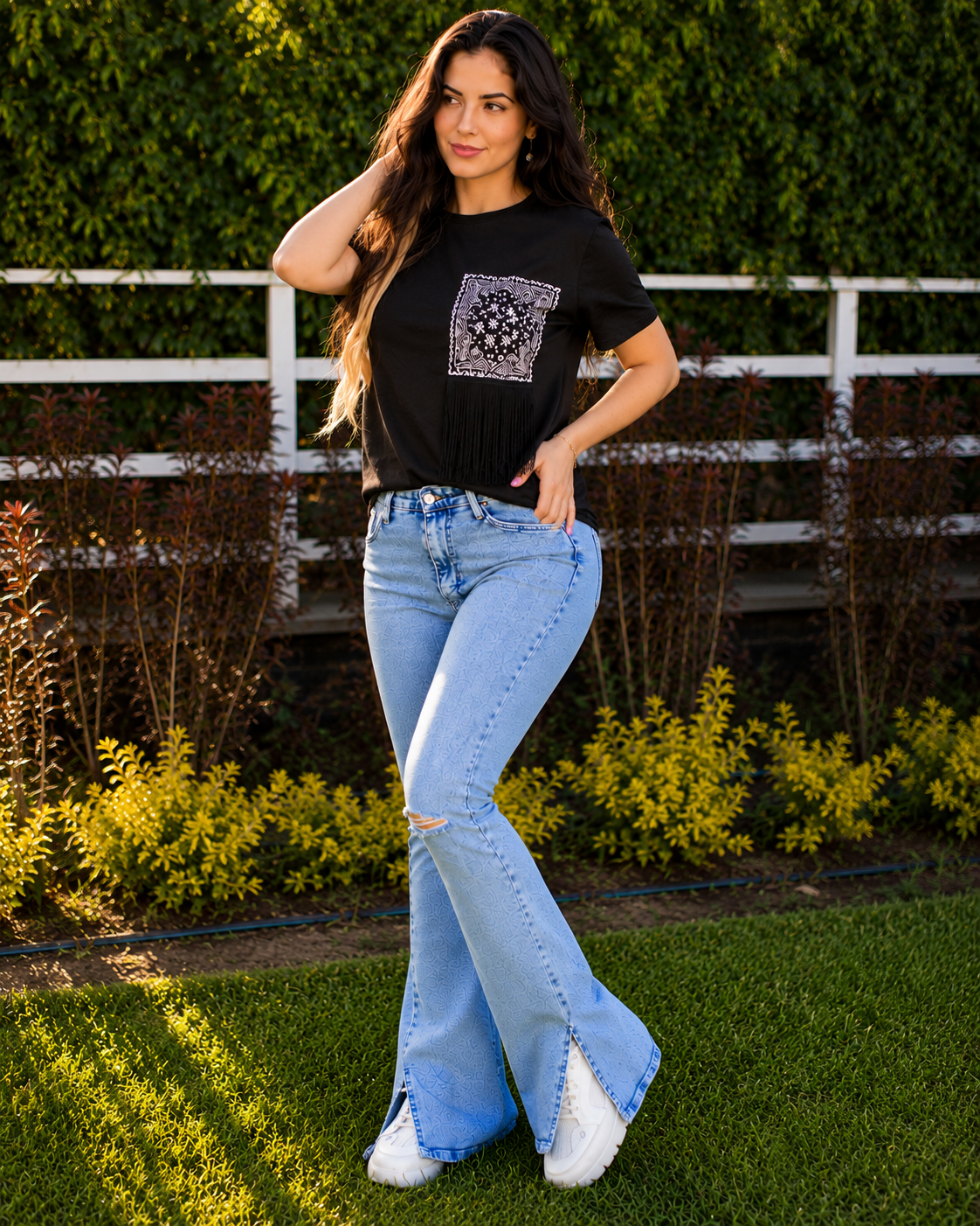 Fringe Bandana T-Shirt