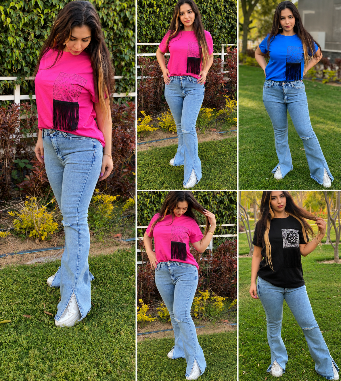 Fringe Bandana T-Shirt