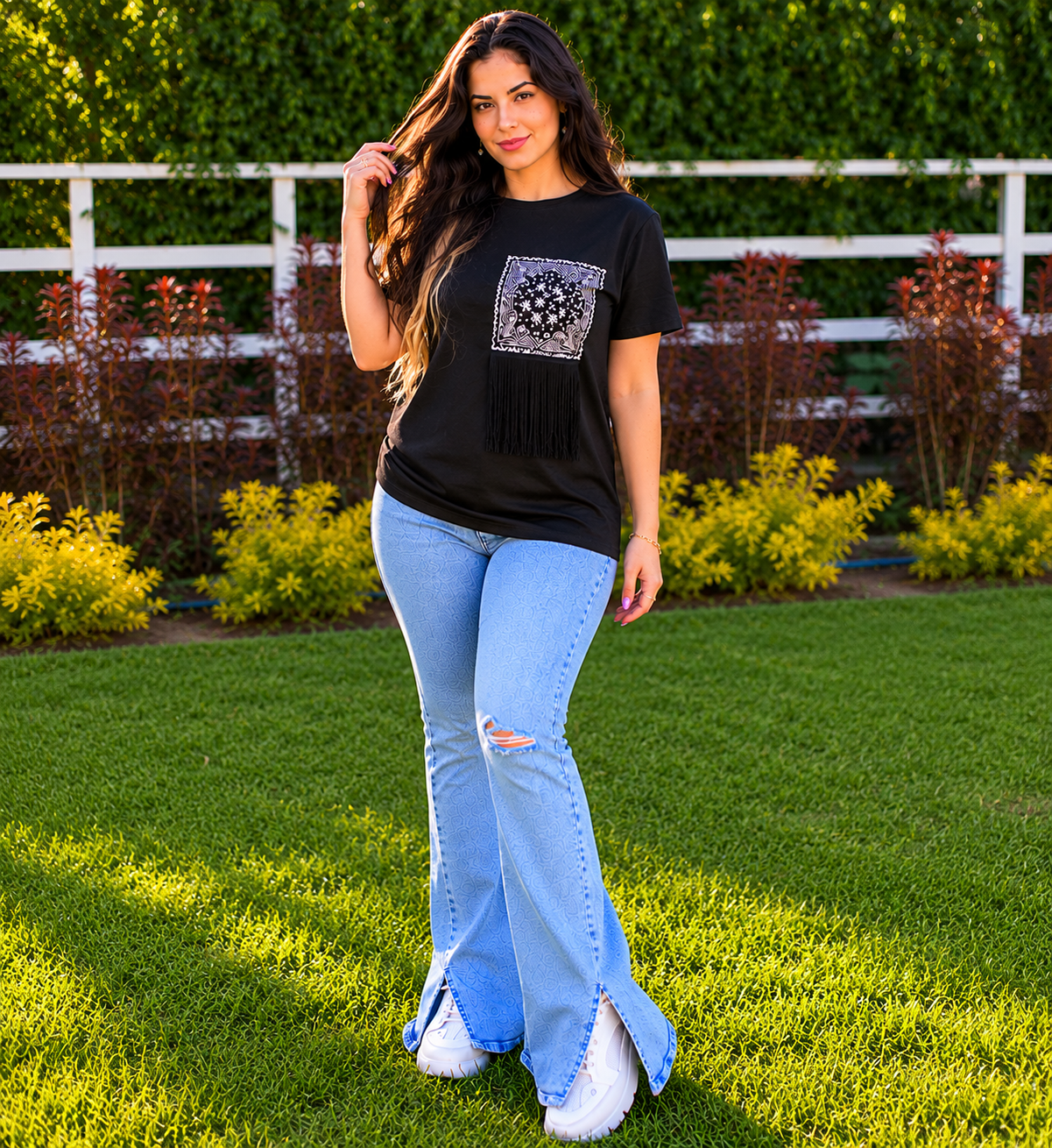 Fringe Bandana T-Shirt